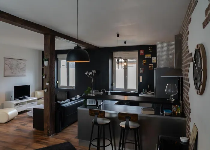 公寓 Le Petit Boulanger, Grand 70 M2, Garage Disponible *